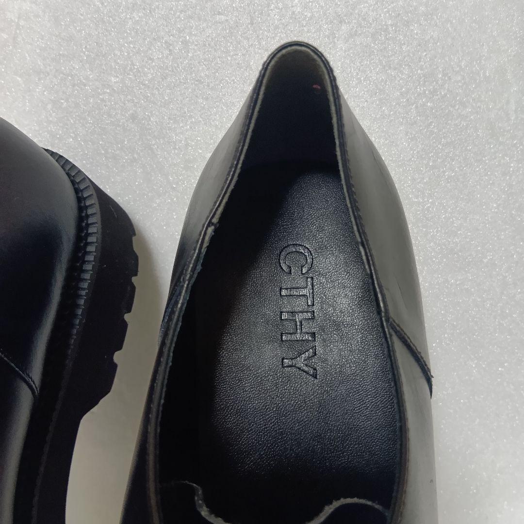 CTHY　チロリアンダッドレザーシューズ サイズ2