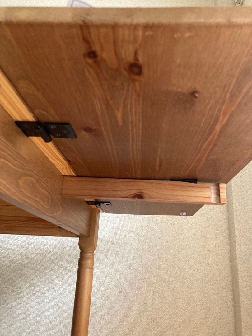 【廃盤品】IKEA テーブル　木製　折りたたみ　バタフライ INGATORP