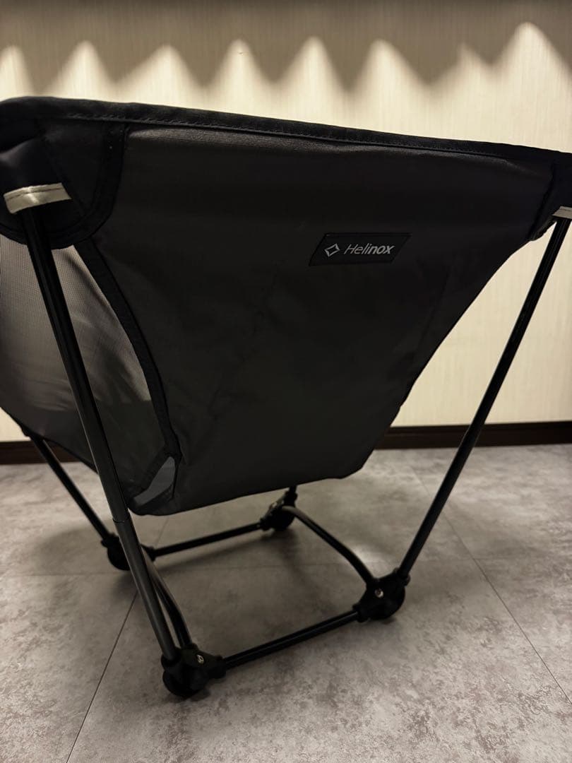 helinox 限定品　グラウンドチェア　オールブラック