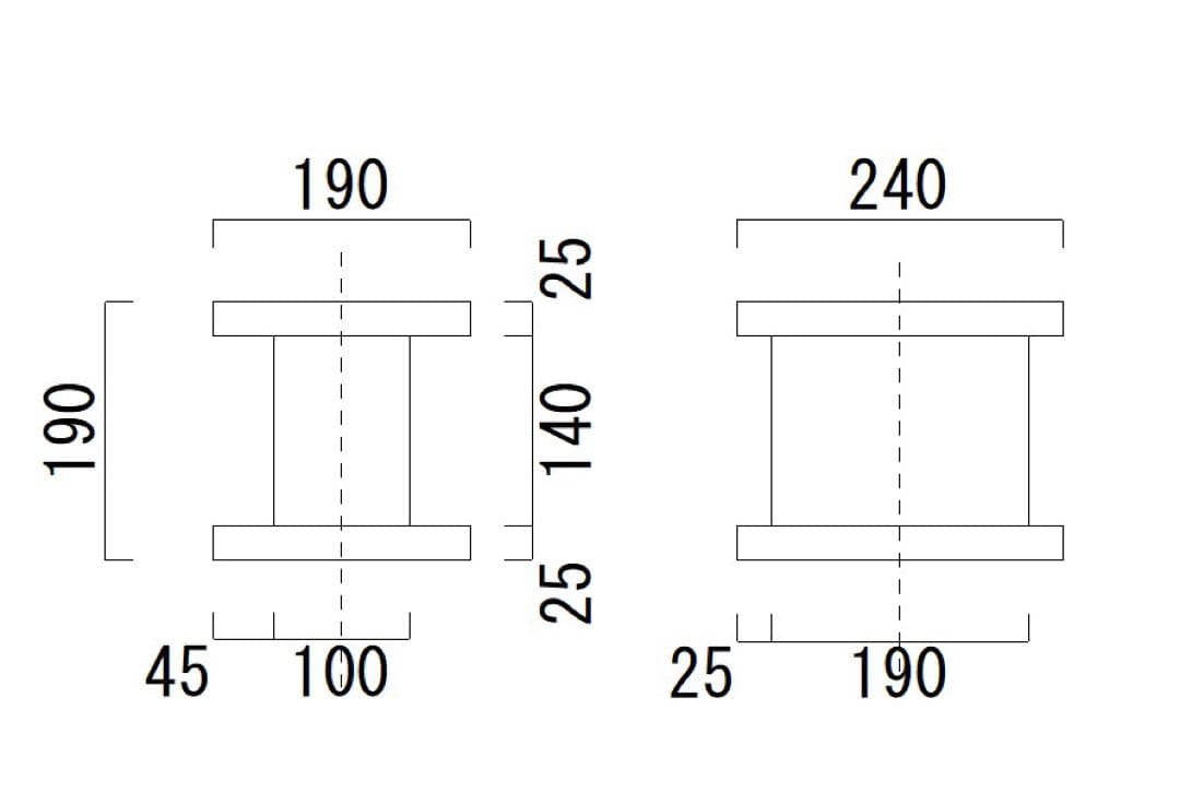 創造小屋 卓上用 スピーカースタンド ウォールナット ペア