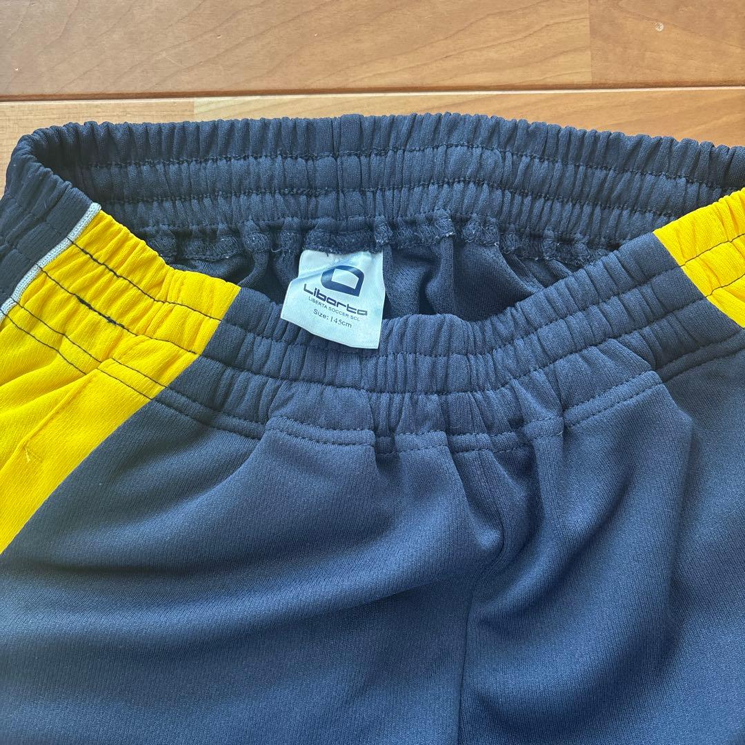 Liberta ジャージ ネイビー/イエロー（145cm）