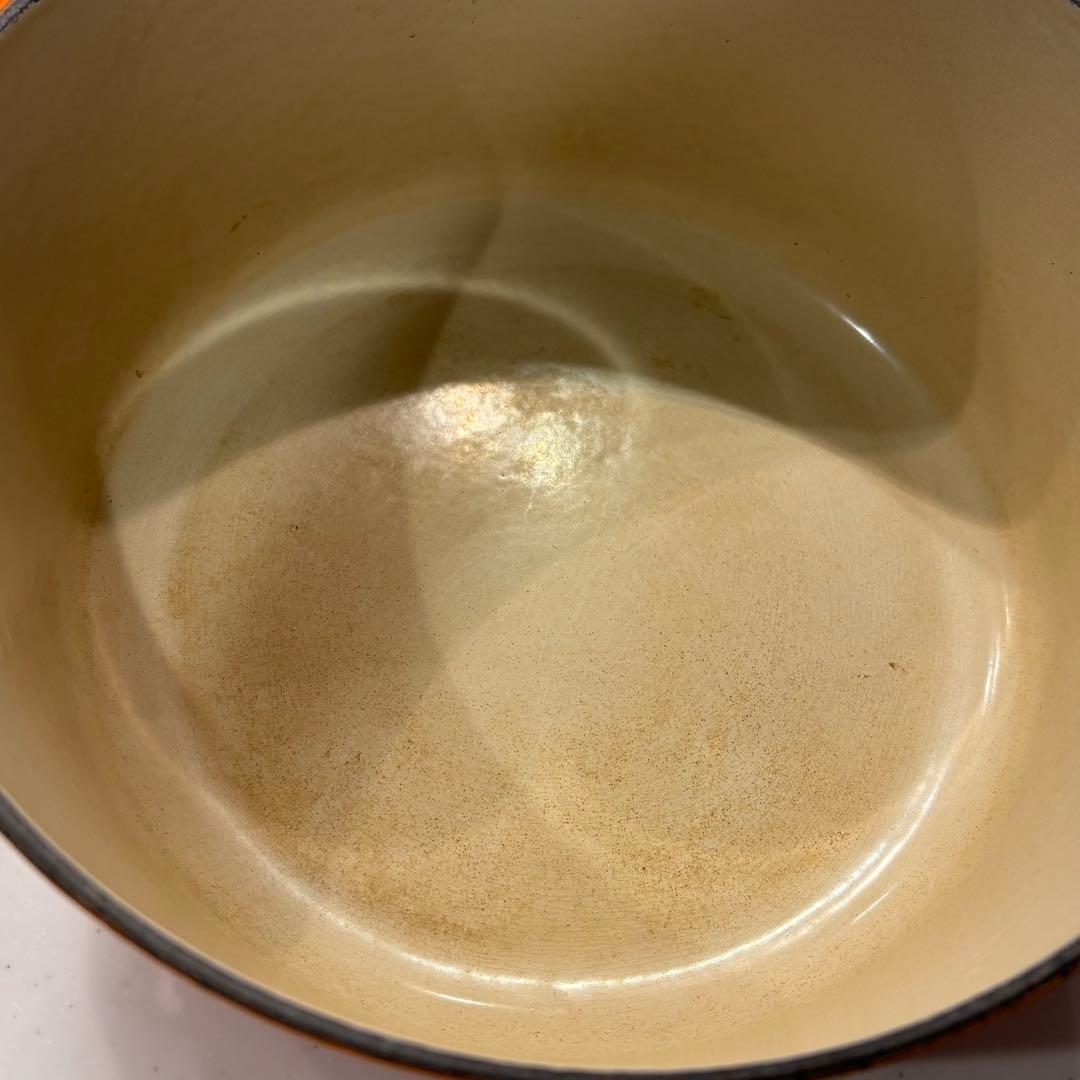 LE CREUSET ココットロンド22 オレンジ
