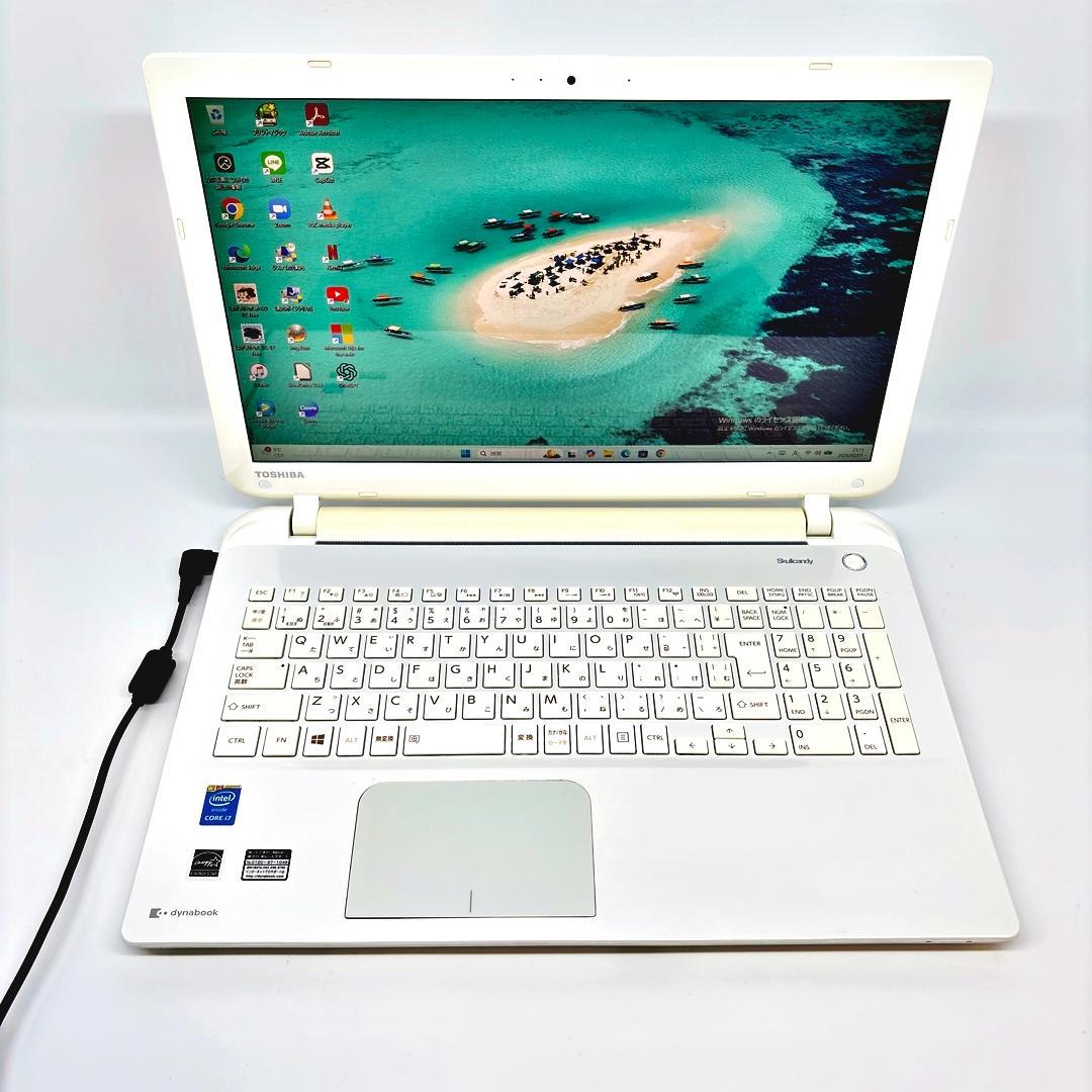 東芝 ノートパソコン Corei7 オフィス SSD Windows11 A28