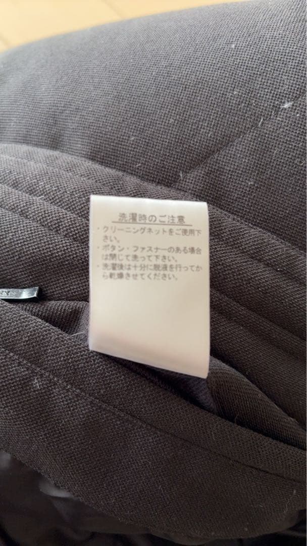 Lacoste フード付きダウンジャケット ブラック