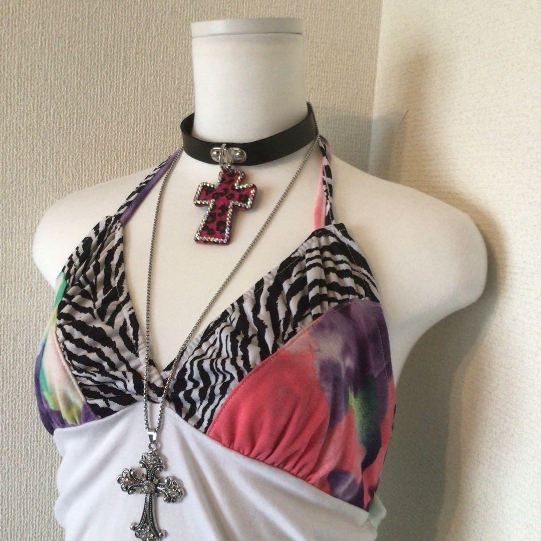 y2k 00s archive d.i.a チャーム付￼平成ギャルキャミソール