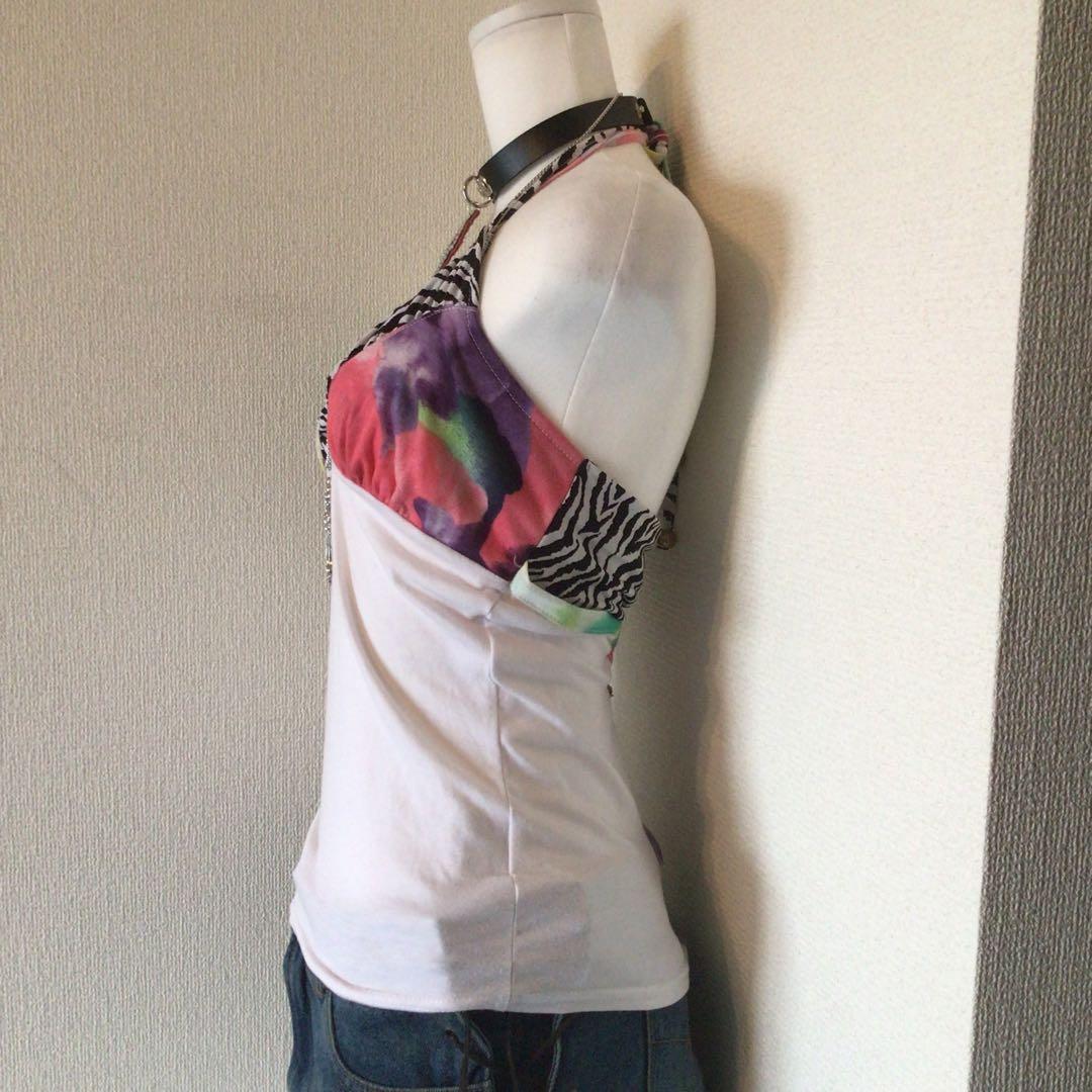 y2k 00s archive d.i.a チャーム付￼平成ギャルキャミソール