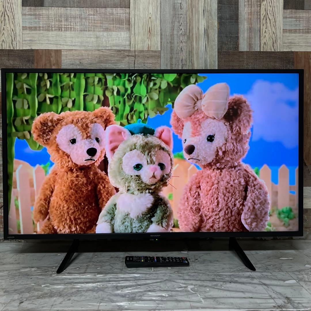 超カルサーすみれんげさん専用使用感少ないシャープ 42V型 4Kチューナー内蔵