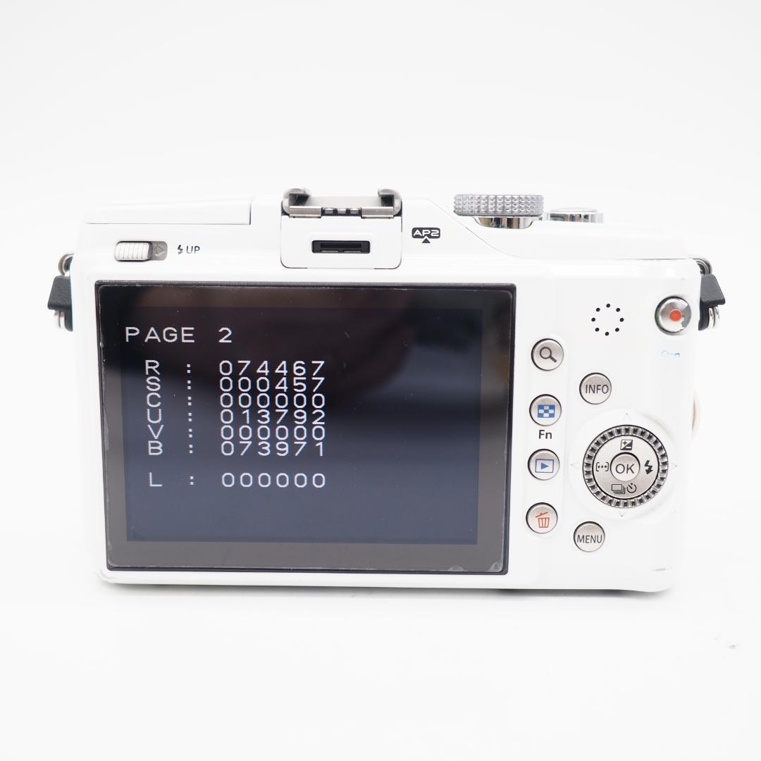 OLYMPUS ミラーレス一眼 PEN E-PL2 ホワイト
