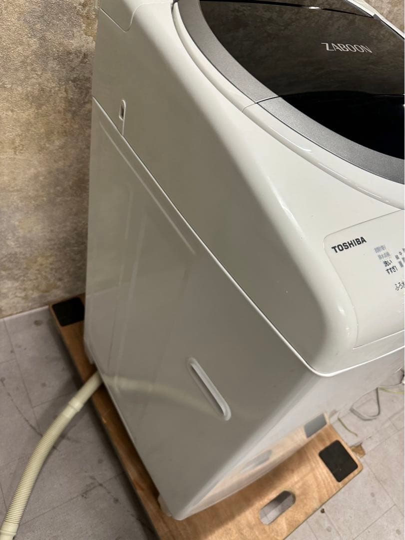 TOSHIBA 縦型洗濯機　ザブーン　AW-8WM1(W) 8kg