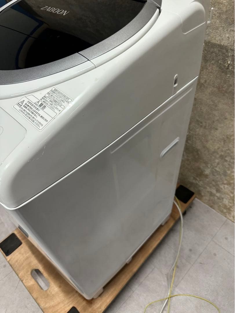 TOSHIBA 縦型洗濯機　ザブーン　AW-8WM1(W) 8kg
