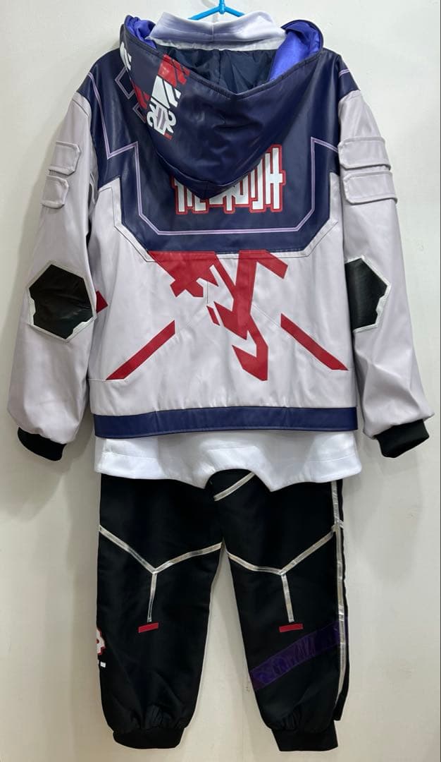 【フルセット】ヴァロラント アイソ コスプレ 衣装 ウィッグ 靴シューズ