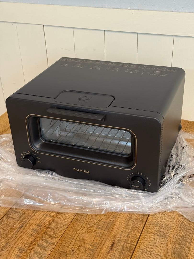 新品 BALMUDA スチームトースター K11A-BK