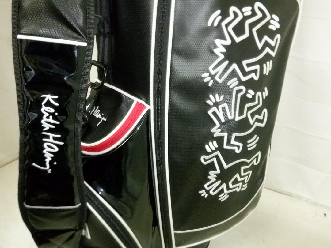 Keith Haring★キースへリング★完売品★9.0型★良品★スタンド★BK