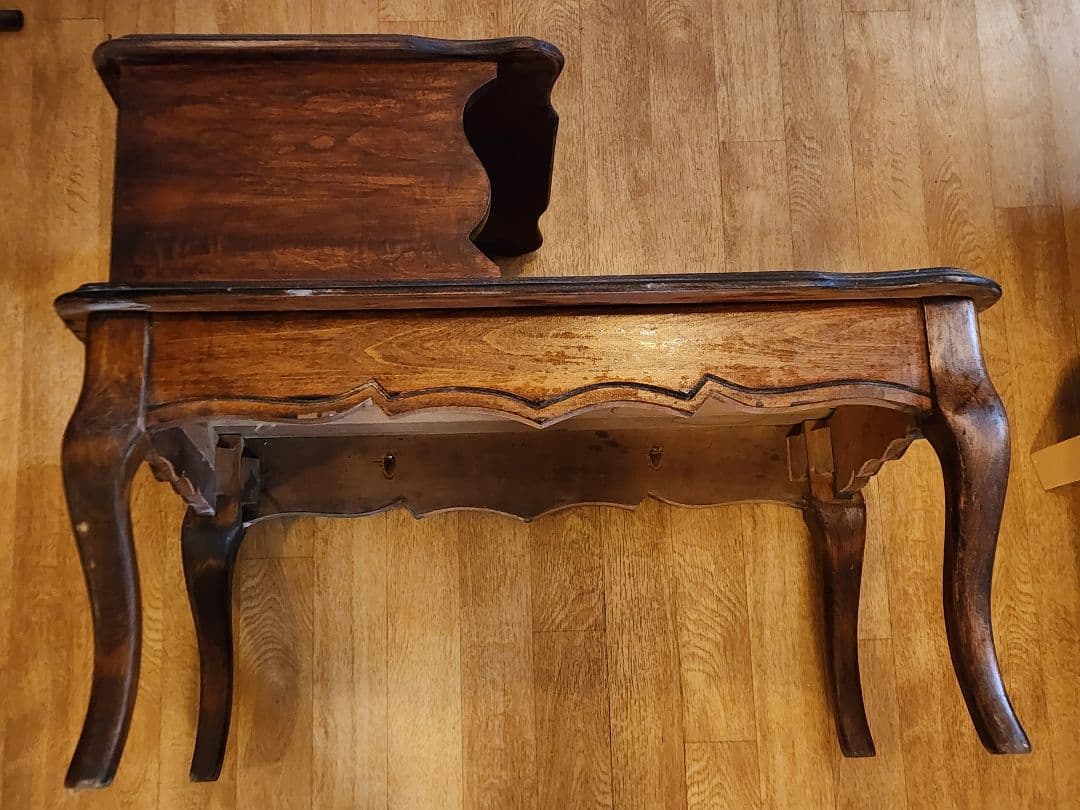 【直接引取限定】ヴィンテージサイドテーブル②　アンティーク家具　レトロ　猫脚