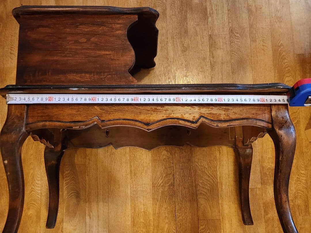 【直接引取限定】ヴィンテージサイドテーブル②　アンティーク家具　レトロ　猫脚