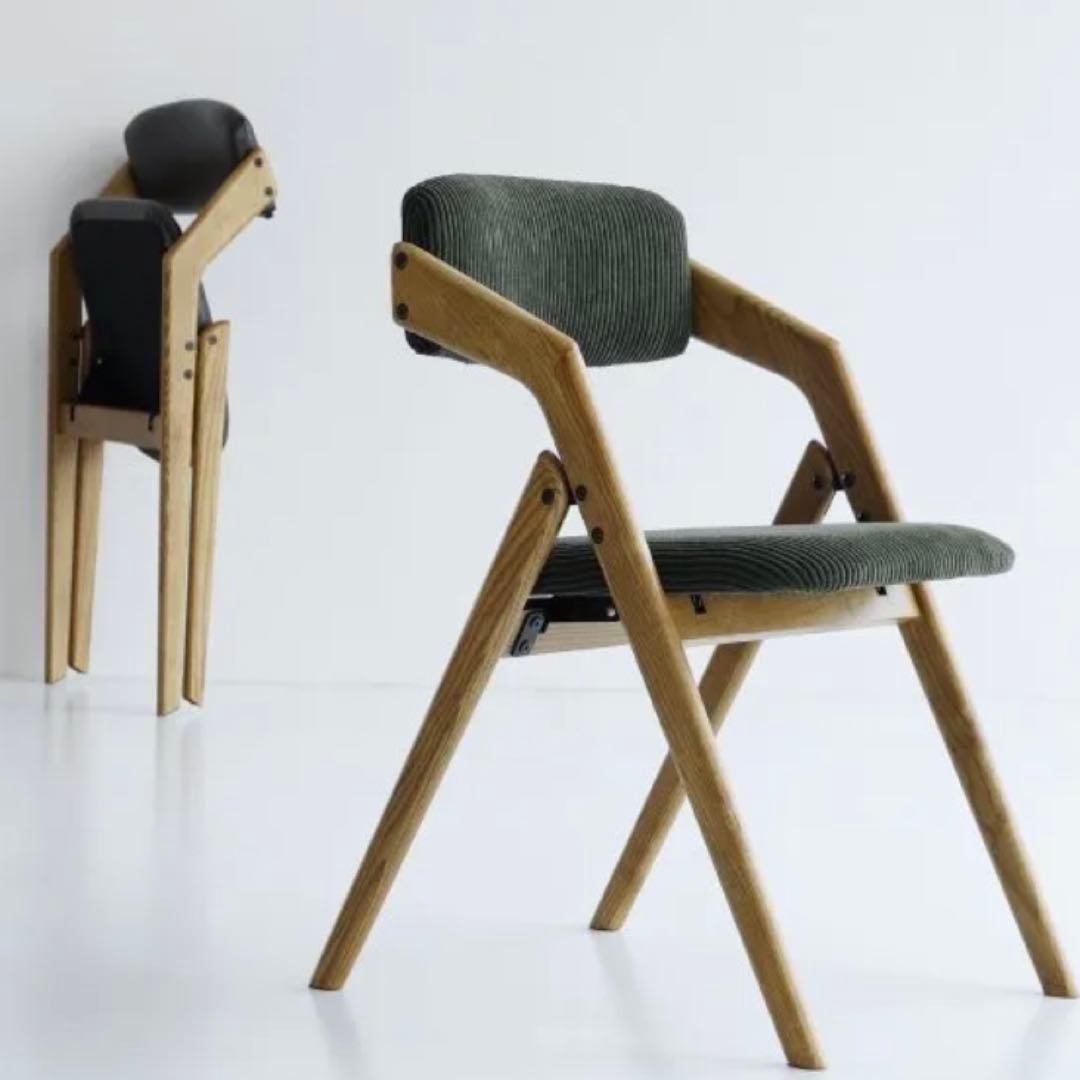 n*3様 【butler】バトラー 折り畳みダイニングチェア（１脚）（カラー：カ