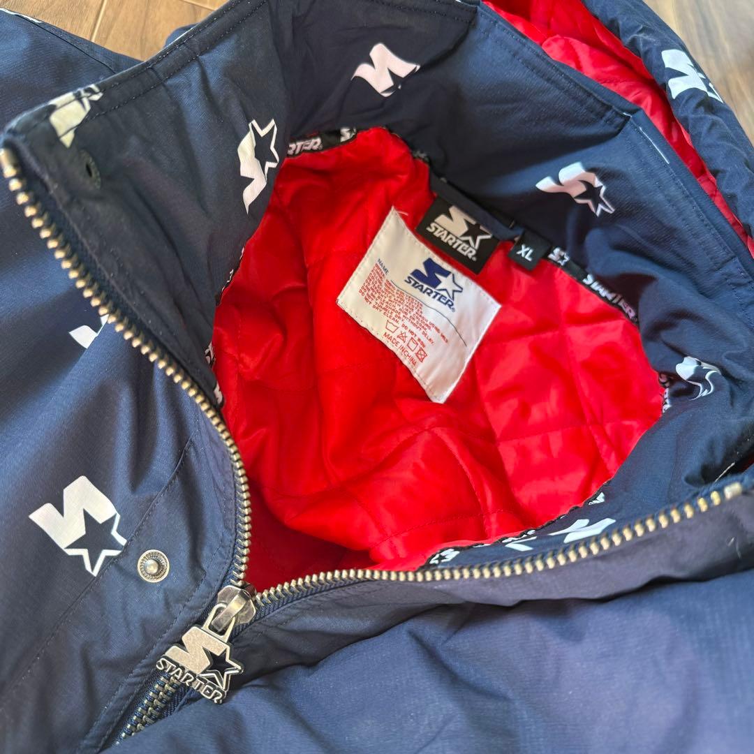 STARTER 総柄 アノラックジャケット