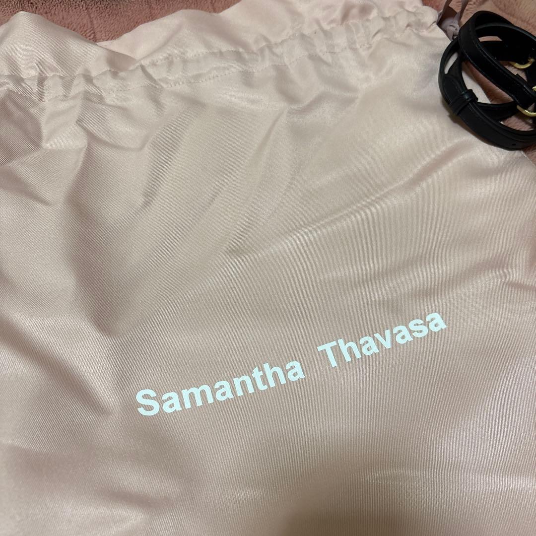 Samantha Thavasa ソフトファー ハンドバッグ（マルチカラー）