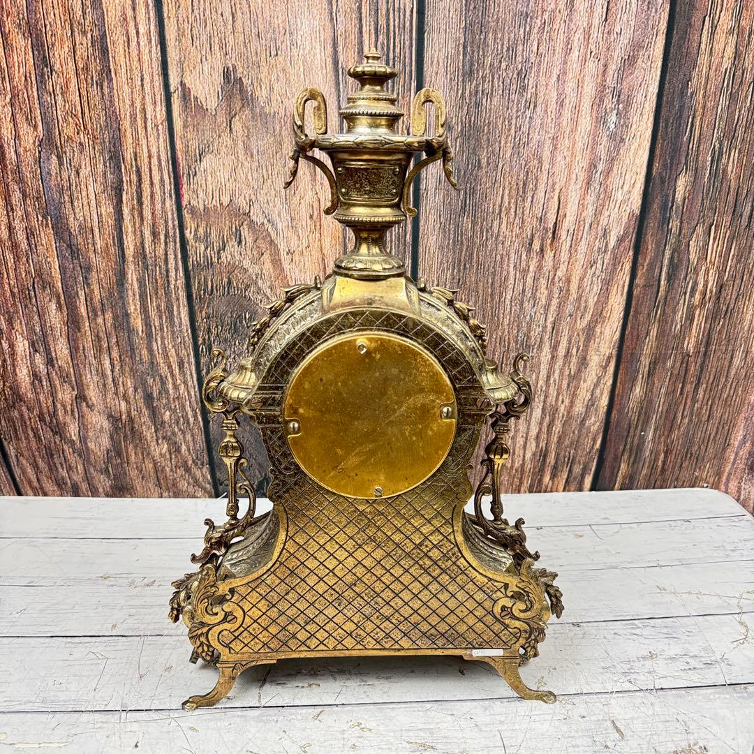 SEIKO 真鍮 置き時計 セイコー 時計 アンティーク アンティーク時計