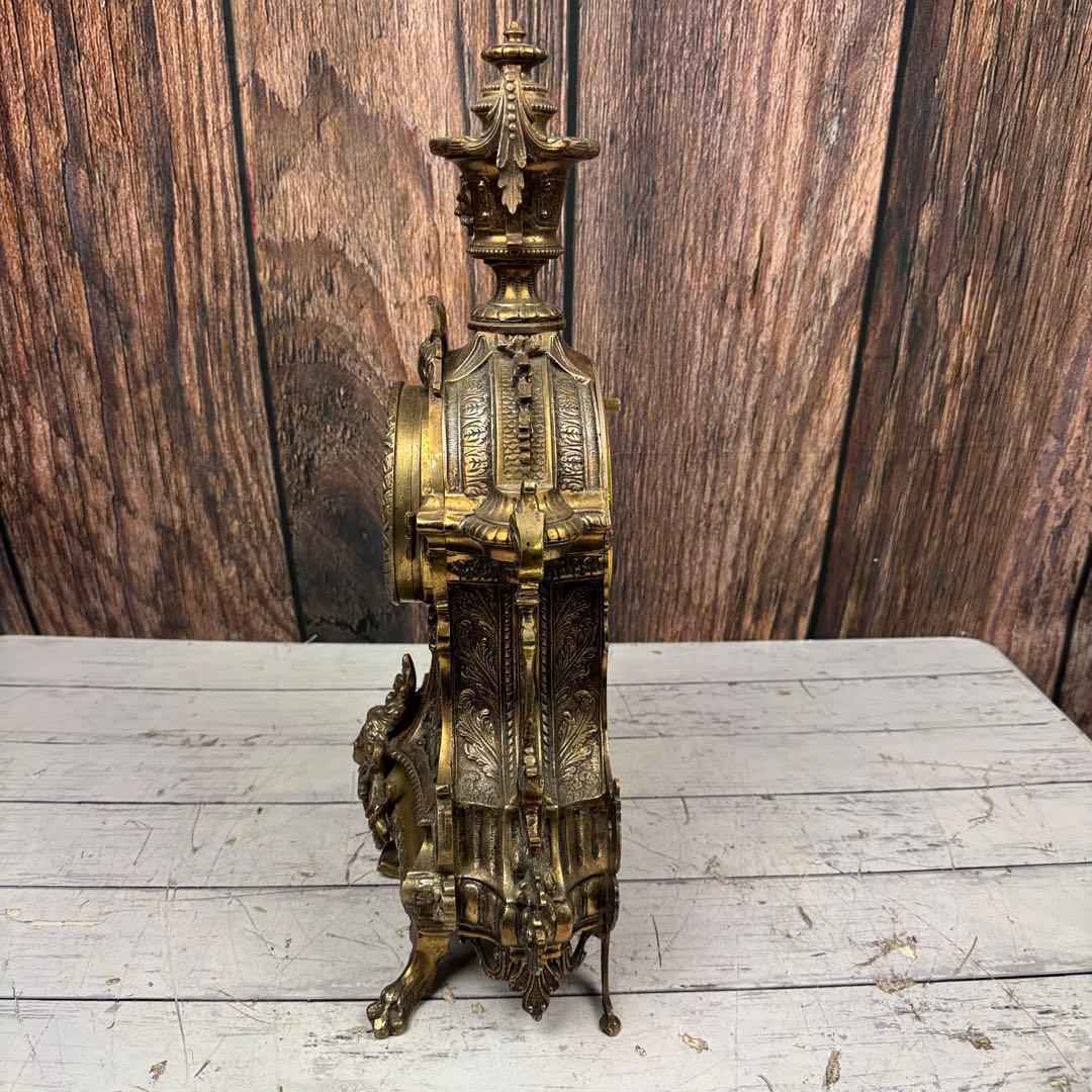 SEIKO 真鍮 置き時計 セイコー 時計 アンティーク アンティーク時計