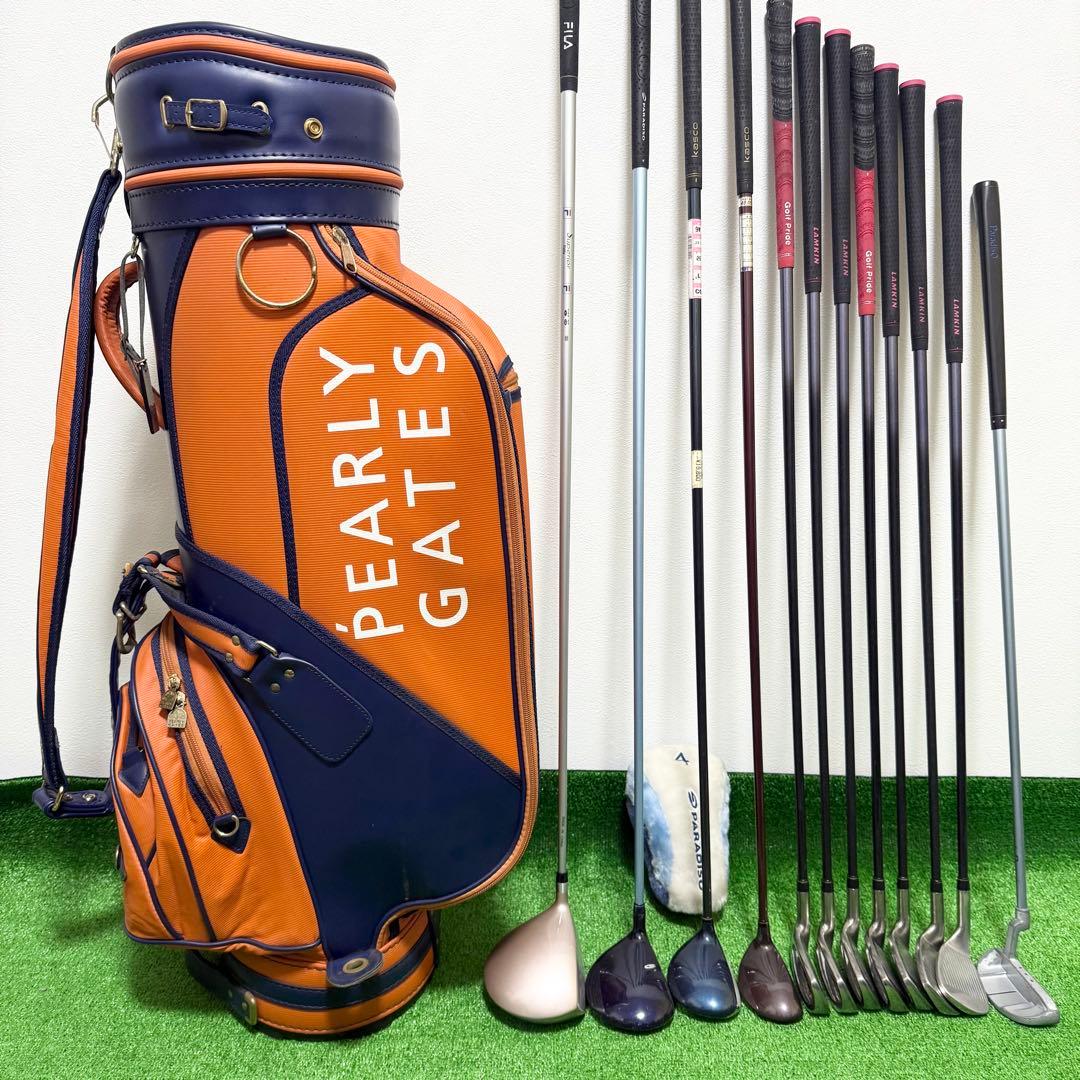 パーリーゲイツ マルマン 初心者 レディースゴルフクラブセット フルセット 一式