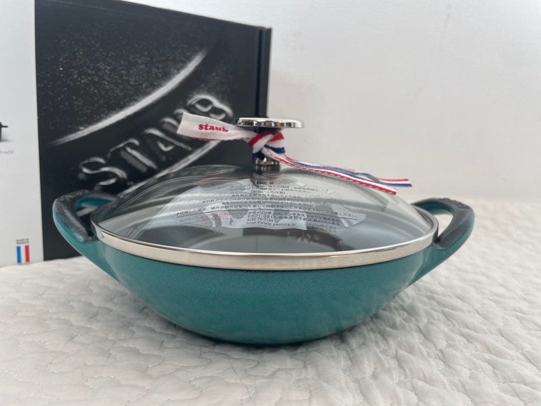 〈新品〉STAUB ベビーウォック　ミント