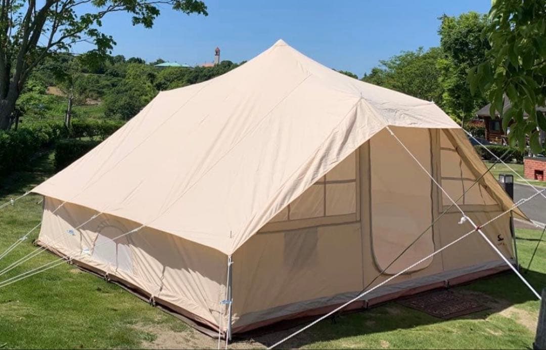 TOMOUNT ロッジ型 ワンポールテントTC ポリコットン