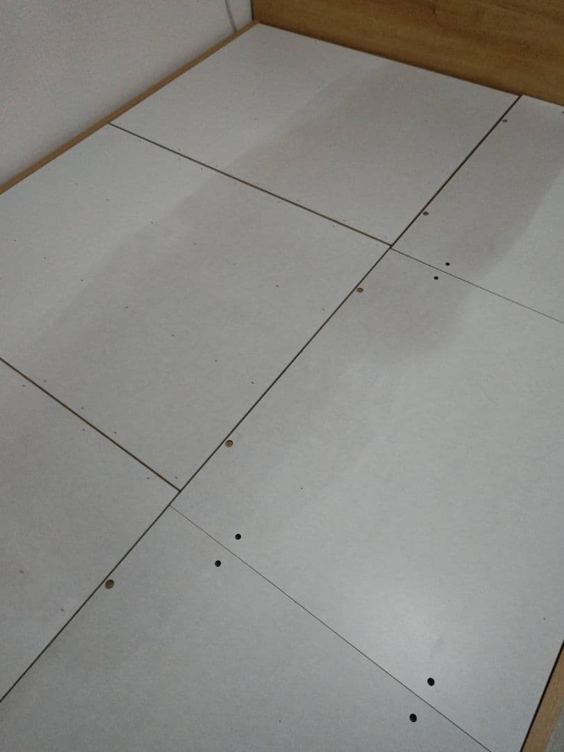 ニトリ ダブルベッドフレーム 収納付き