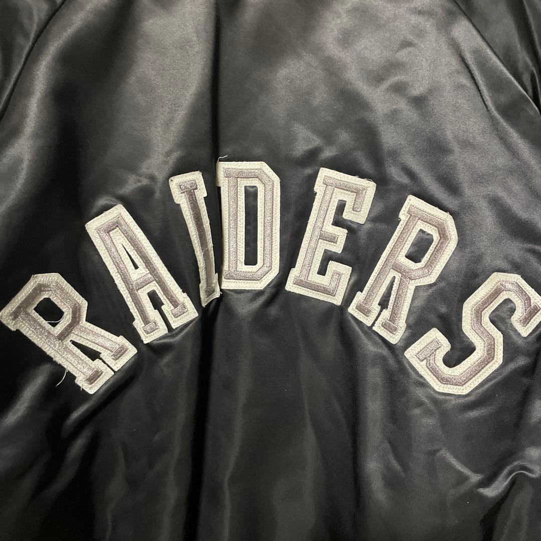 NFL希少USA製 チョークライン レイダース スタジャン L 値下げ