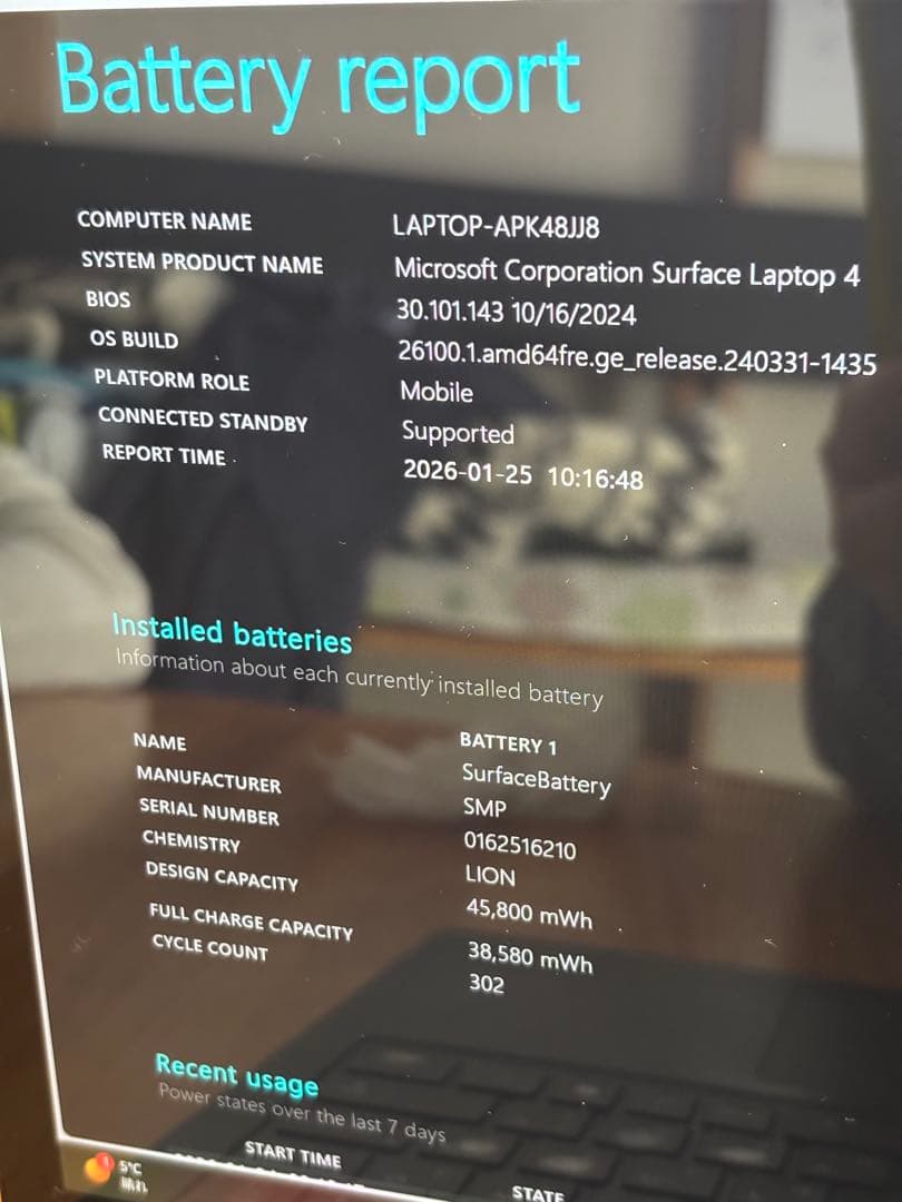 Surface Laptop 4 Corei7-1185G7 メモリ16GB