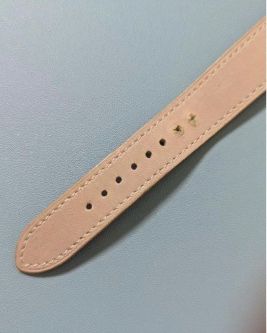 HERMES エルメス ピンク文字盤 時計