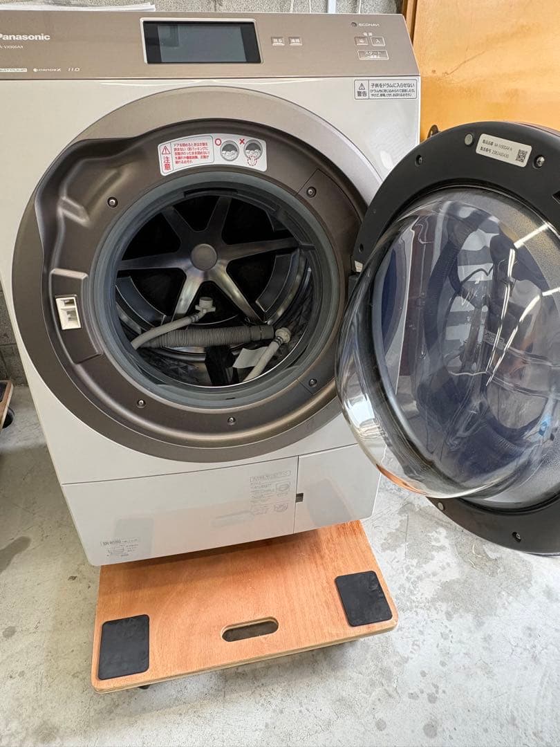 保証付 分解洗浄 ベルト新品 Panasonic NA-VX900AR