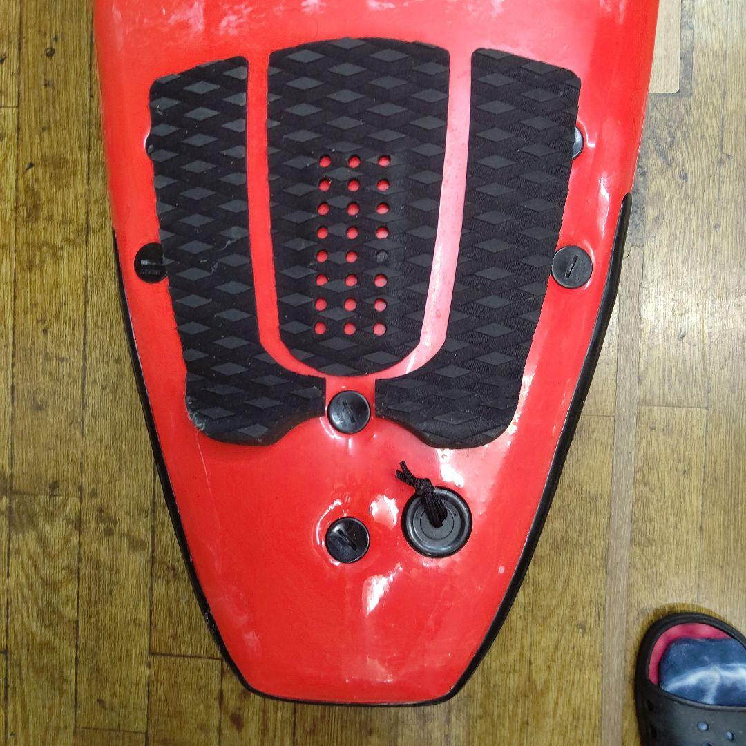引き取り希望です 千葉県内有料でお届けします ソフトショートボード レッド