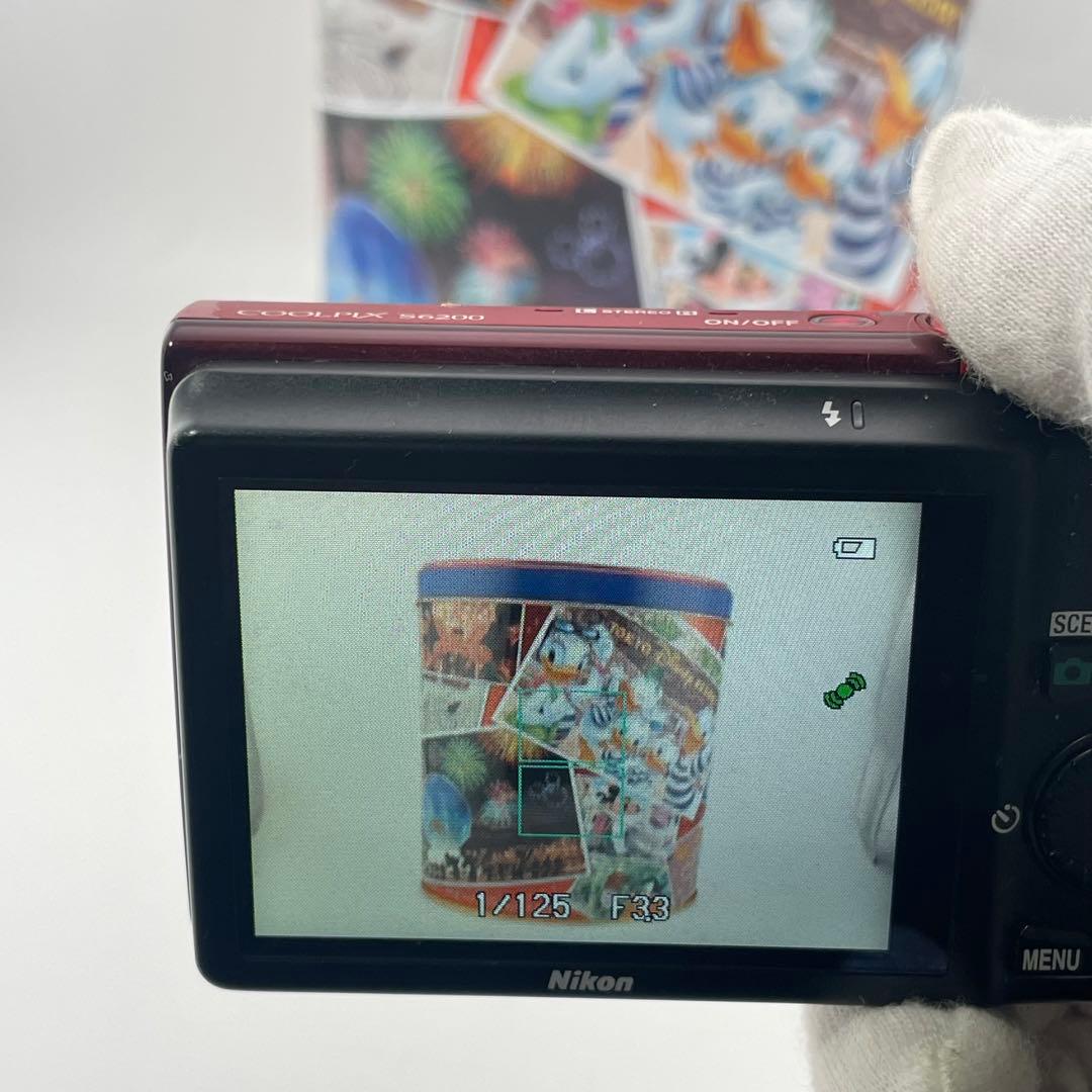 実写美⭕️【動作確認済み】Nikon COOLPIX S6200 デジカメ