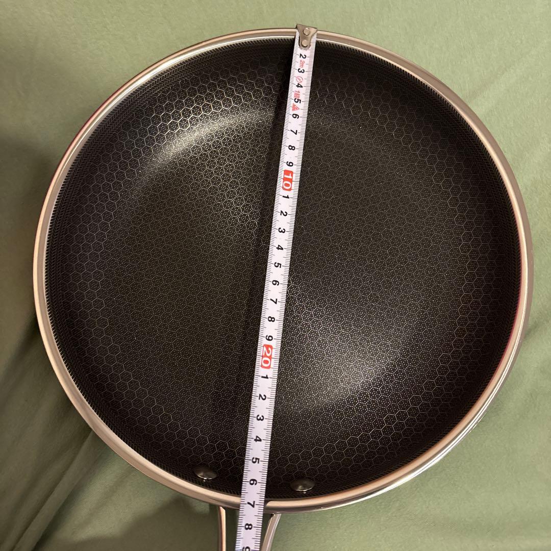 値下げ中hexclad、ヘックスクラッドフライパン、鍋26センチ新品未使用