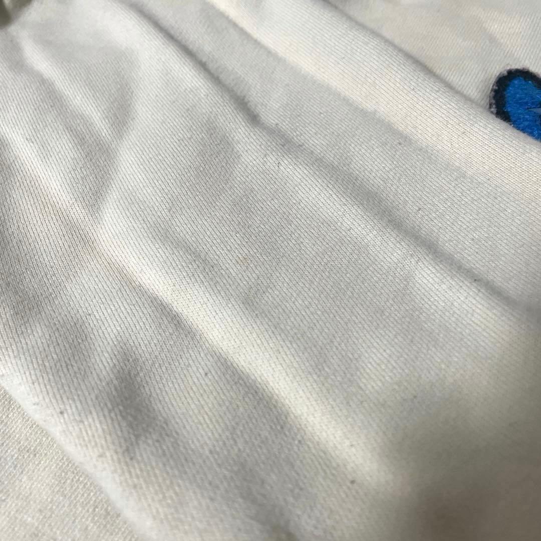 キス ディズニー コラボ ミッキーマウス 刺繍 スウェット トレーナー 古着 M