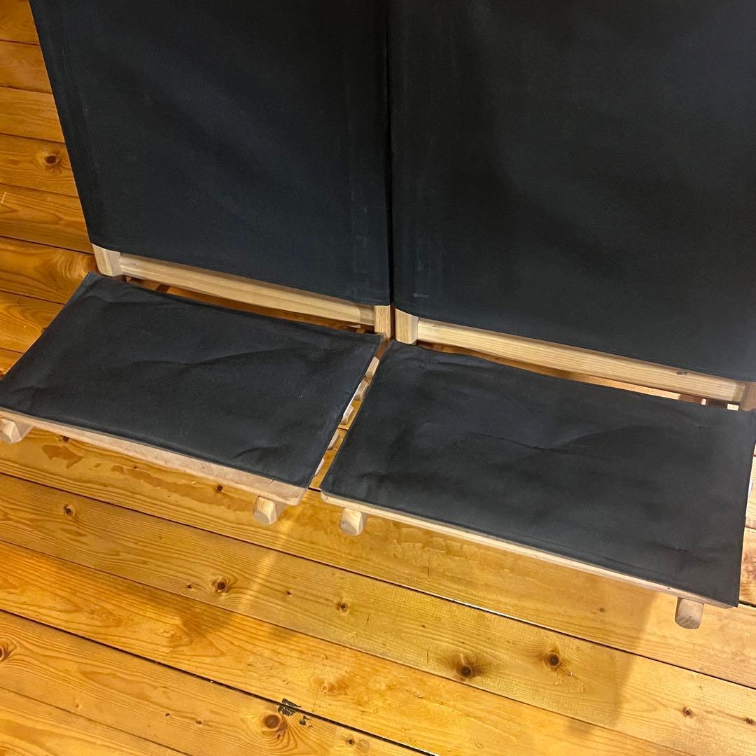 希少 美品 バイヤー ラウンジャー ブラック 2脚セット USA製