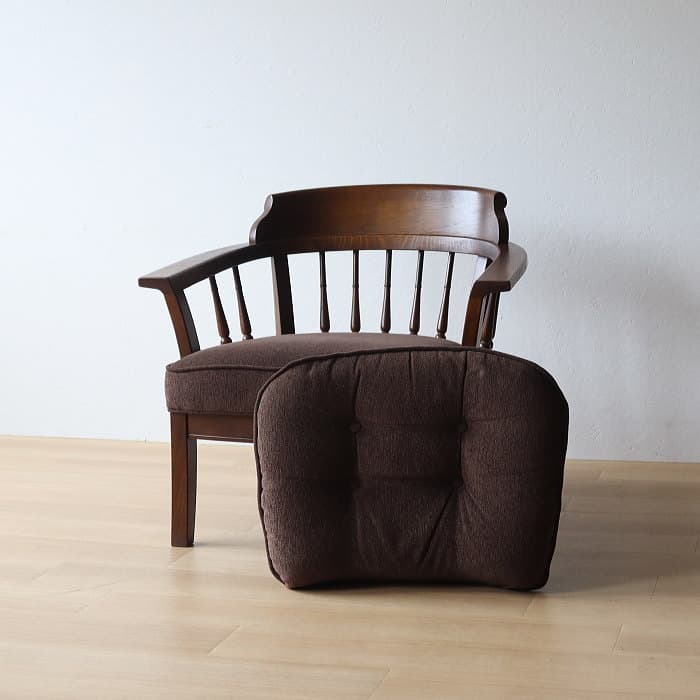 アンティーク 飛騨産業 キツツキ 穂高 一人掛け椅子 ナラ材