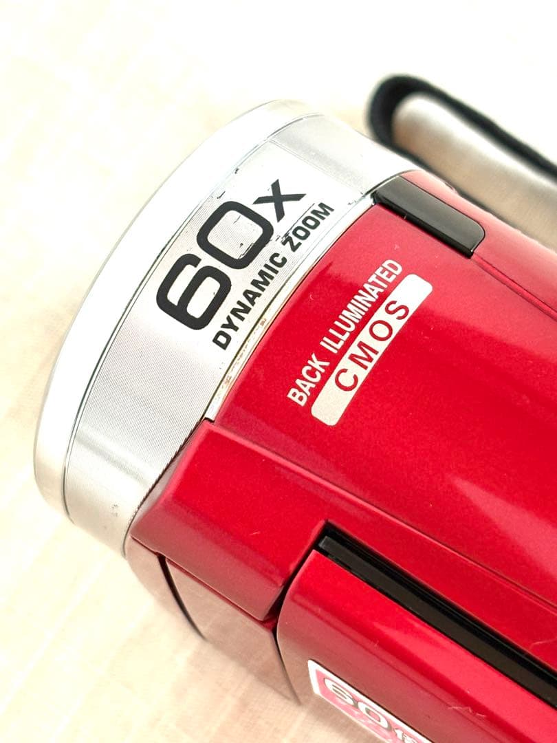 【超美品】JVC Everio GZ-E325-R ビデオカメラ　付属品完備