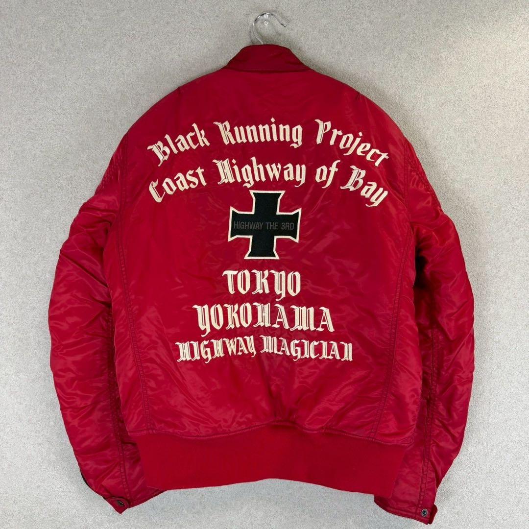 希少 YeLLOW CORN イエローコーン レッド ナイロン ジャケット