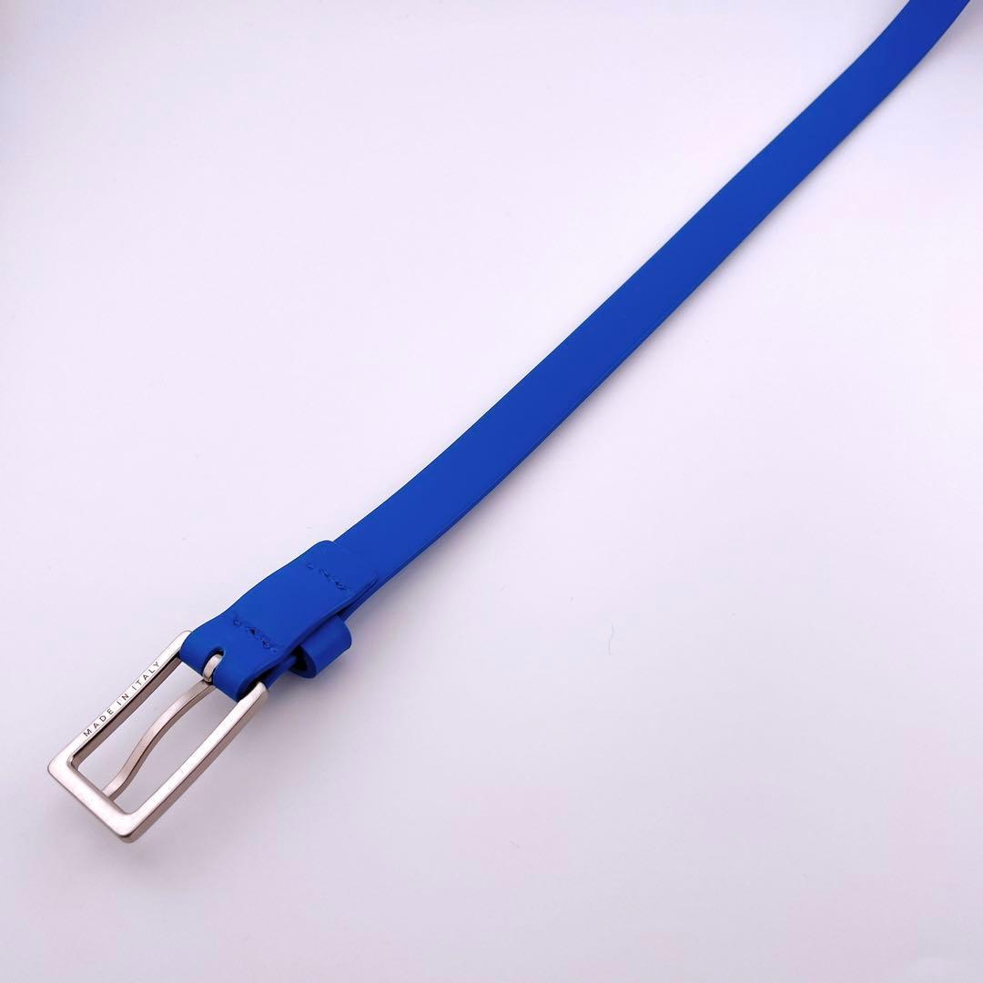 ★ボッテガヴェネタ★ ベルト レザー 100cm 40in ブルー系 青系