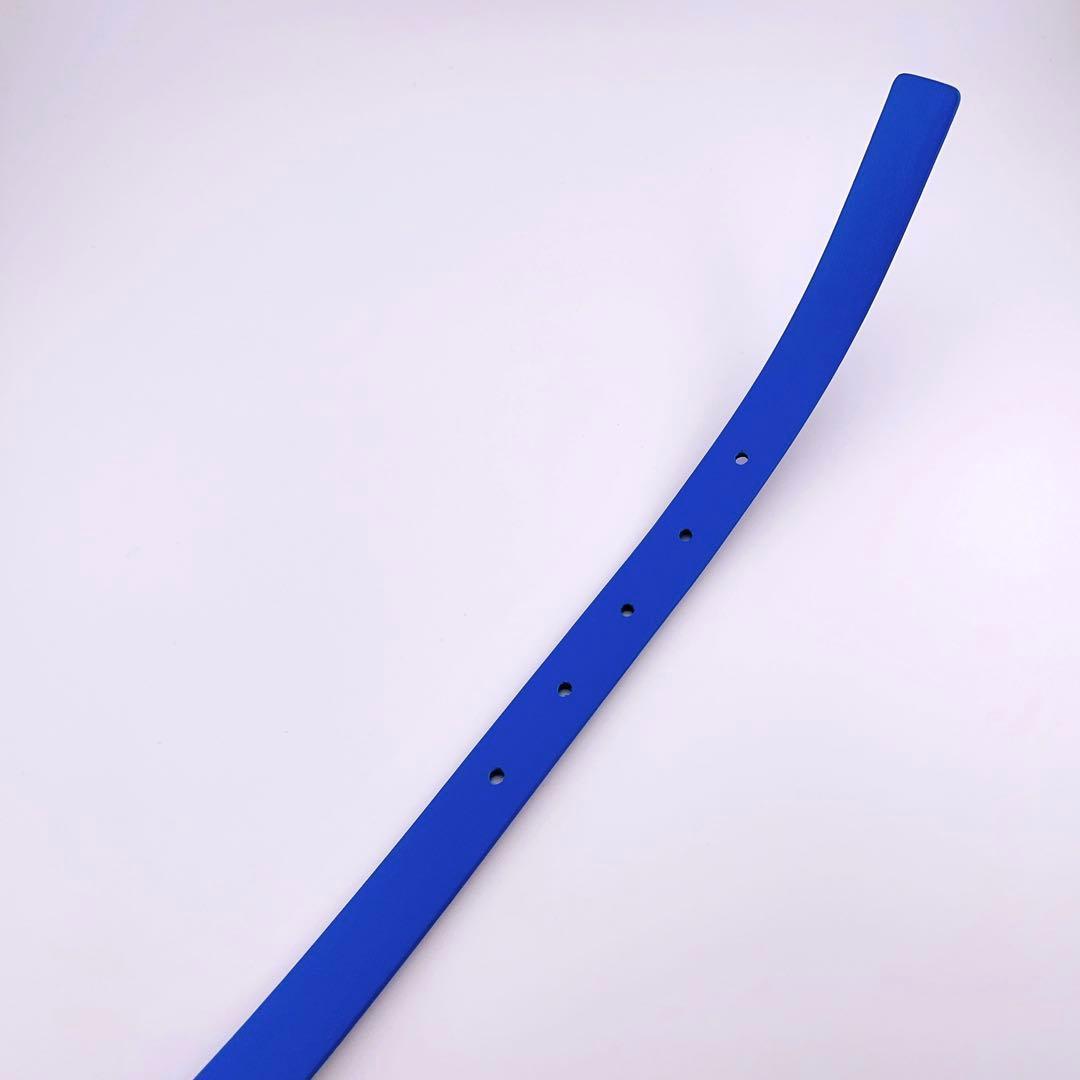 ★ボッテガヴェネタ★ ベルト レザー 100cm 40in ブルー系 青系