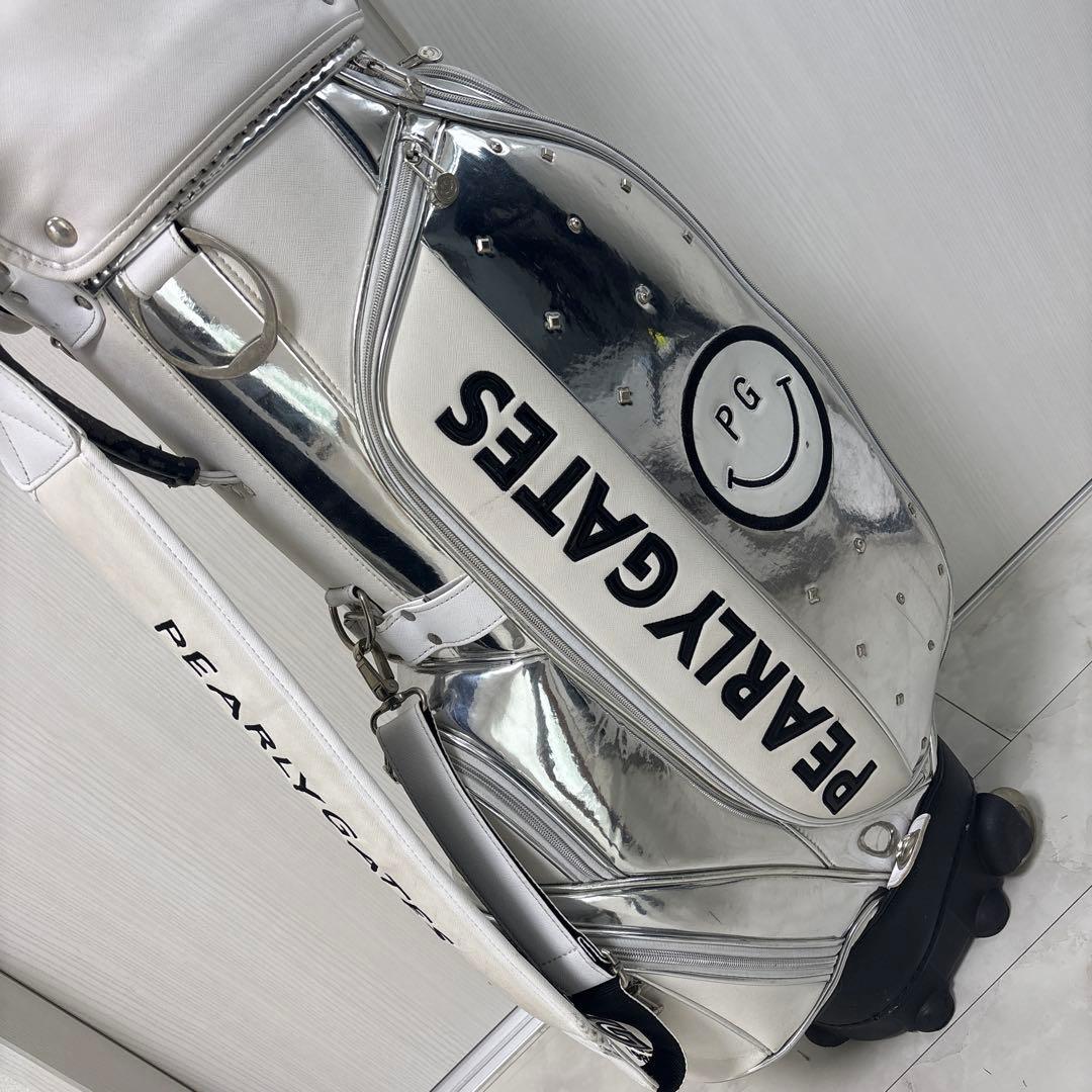 PEARLY GATES パーリーゲイツ キャスター付き　キャディーバック