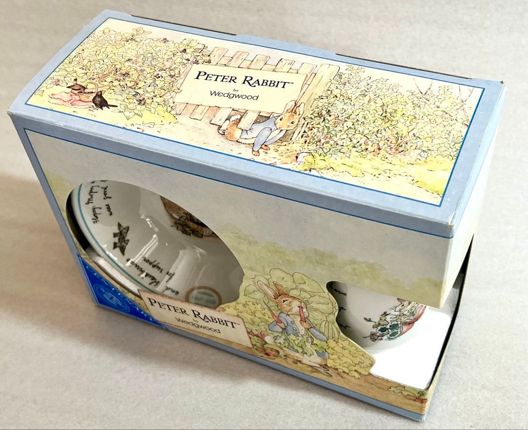 【未使用】ピーターラビット　ウェッジウッド　生誕100周年セット　1993年