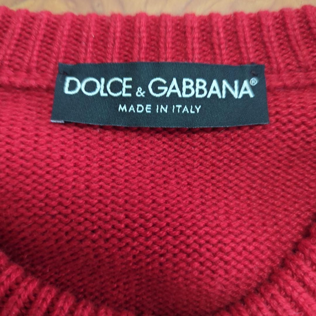 【美品】DOLCE & GABBANA メンズセーター　 カシミヤ100%