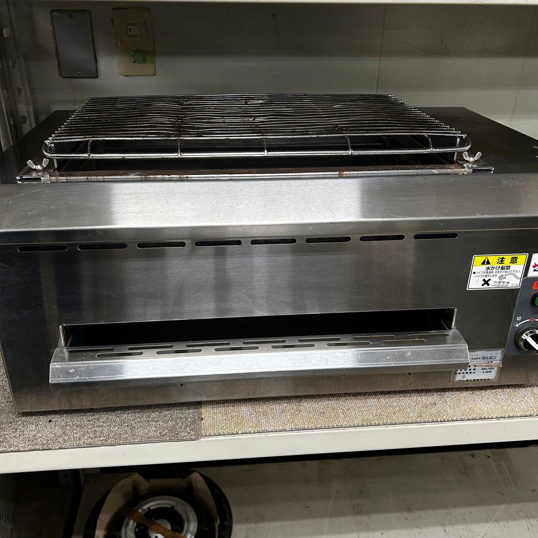 3626 MEK-204C マルゼン 電気下火式焼物器 カーボンランプヒーター