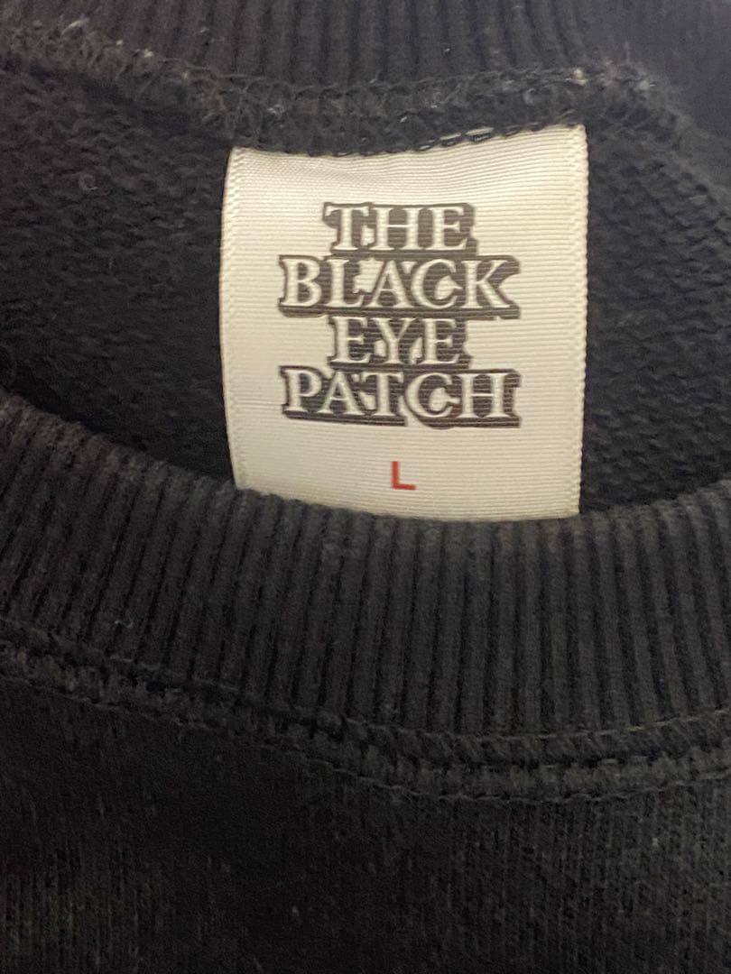 Black eye patch スウェット