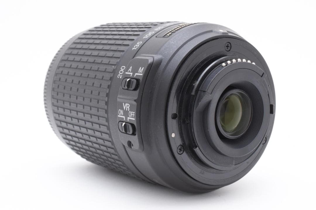 極上美品Nikon 55-200mm VR ズームレンズ 手ブレ補正 動作OK