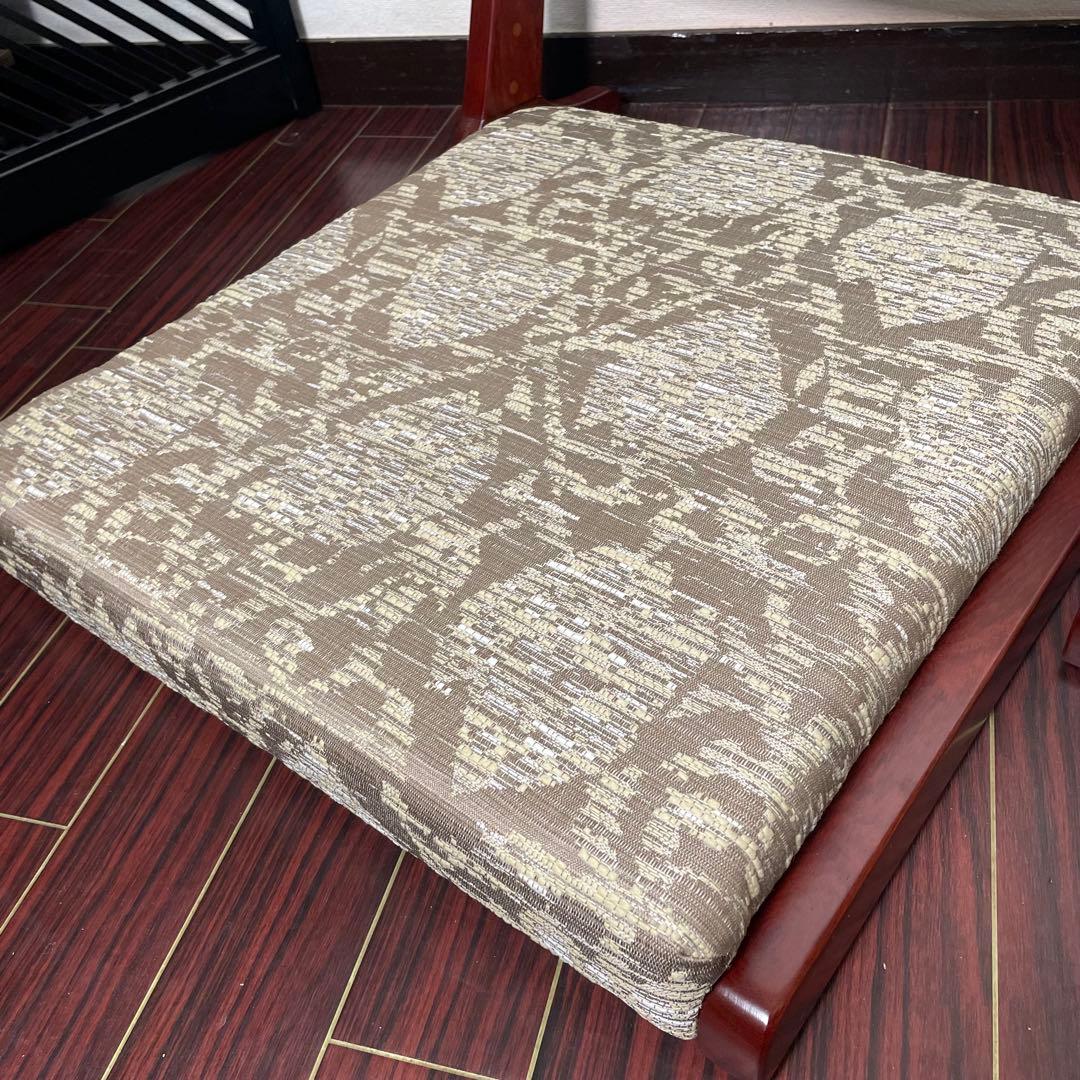 みぃ様 デッドストック 未使用 カリモク 折り畳み 座椅子 2脚セット 和モダン