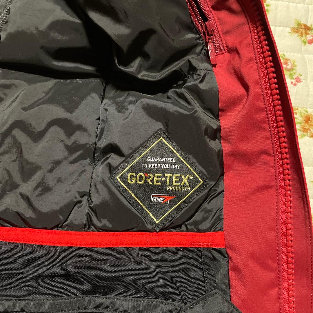 ゴールドウィン Gore-Tex 赤 スキーウェア
